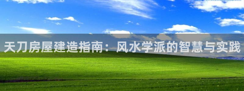 意昂3代理：天刀房屋建造指南：风水学派的智慧与实践