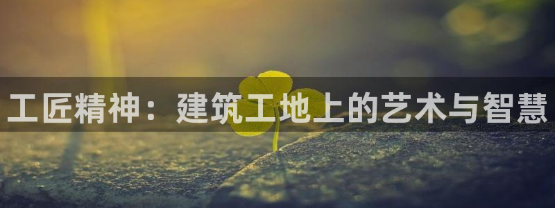 德国意昂3集团：工匠精神：建筑工地上的艺术与智慧