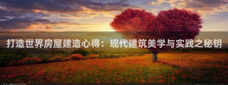 意昂体育3平台是正规平台吗知乎：打造世界房屋建造心得：现代建筑美学与实践之秘钥