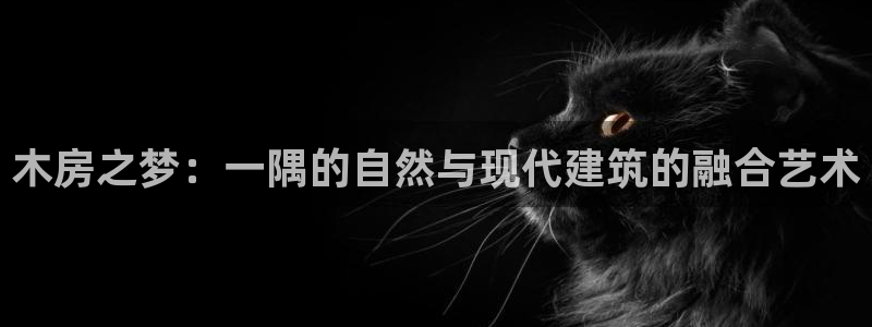 意昂3娱乐代理怎么样：木房之梦：一隅的自然与现代建筑的融合艺术