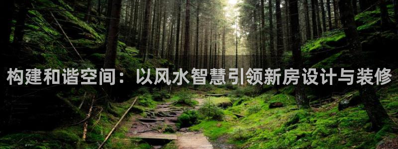 注册意昂3：构建和谐空间：以风水智慧引领新房设计与装修