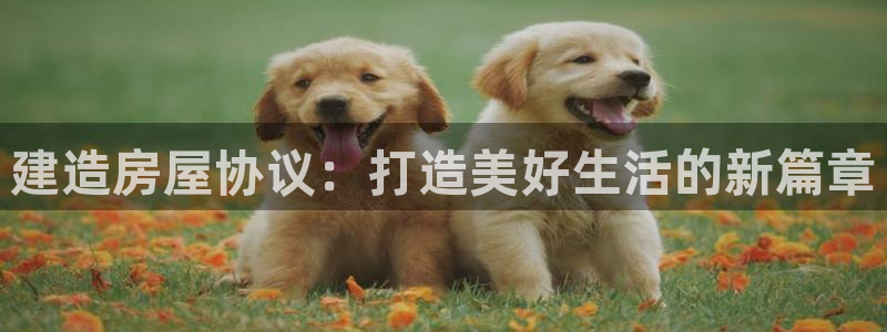 意昂体育3平台注册流程图：建造房屋协议：打造美好生活的新篇章